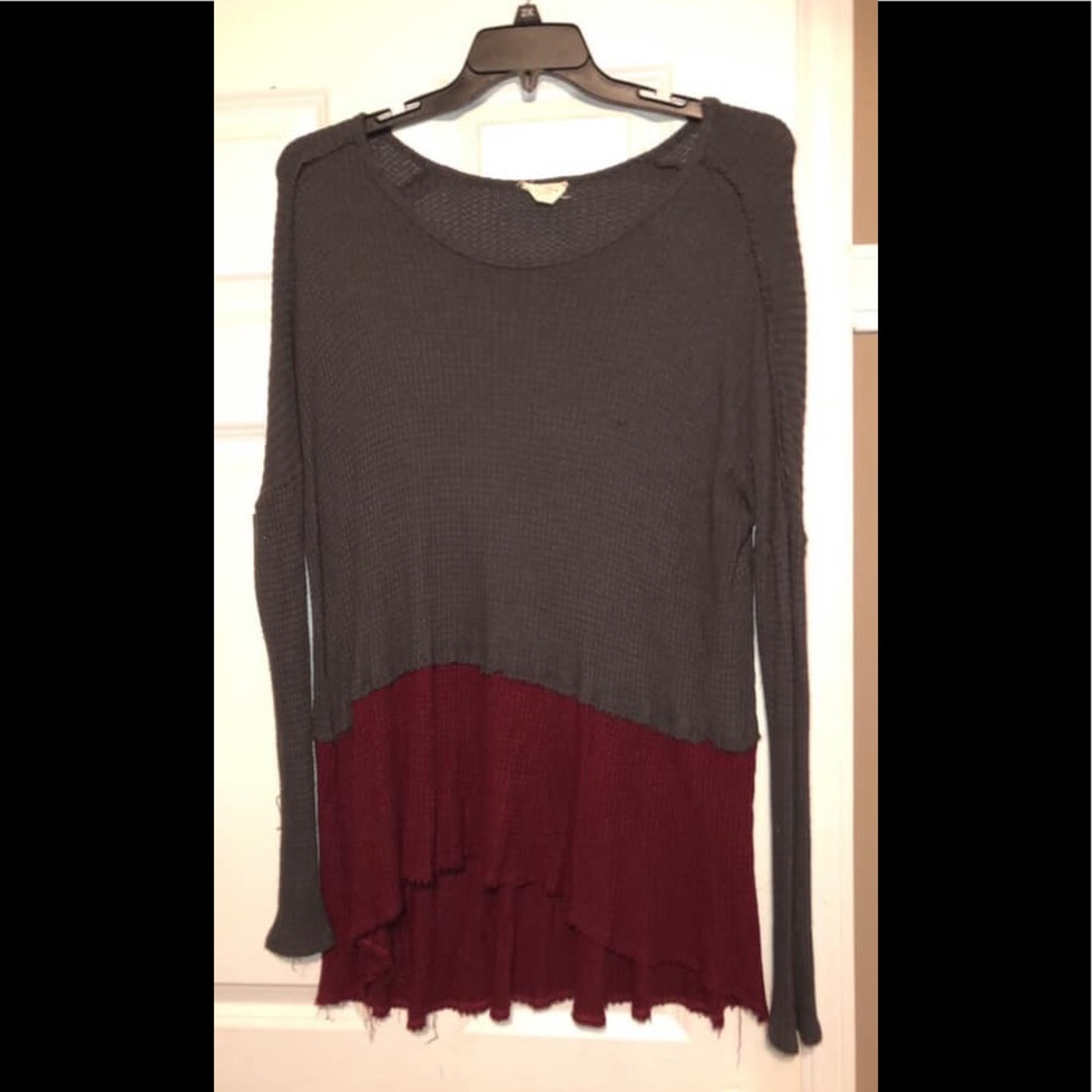 Waffle Top. Two-Toned.